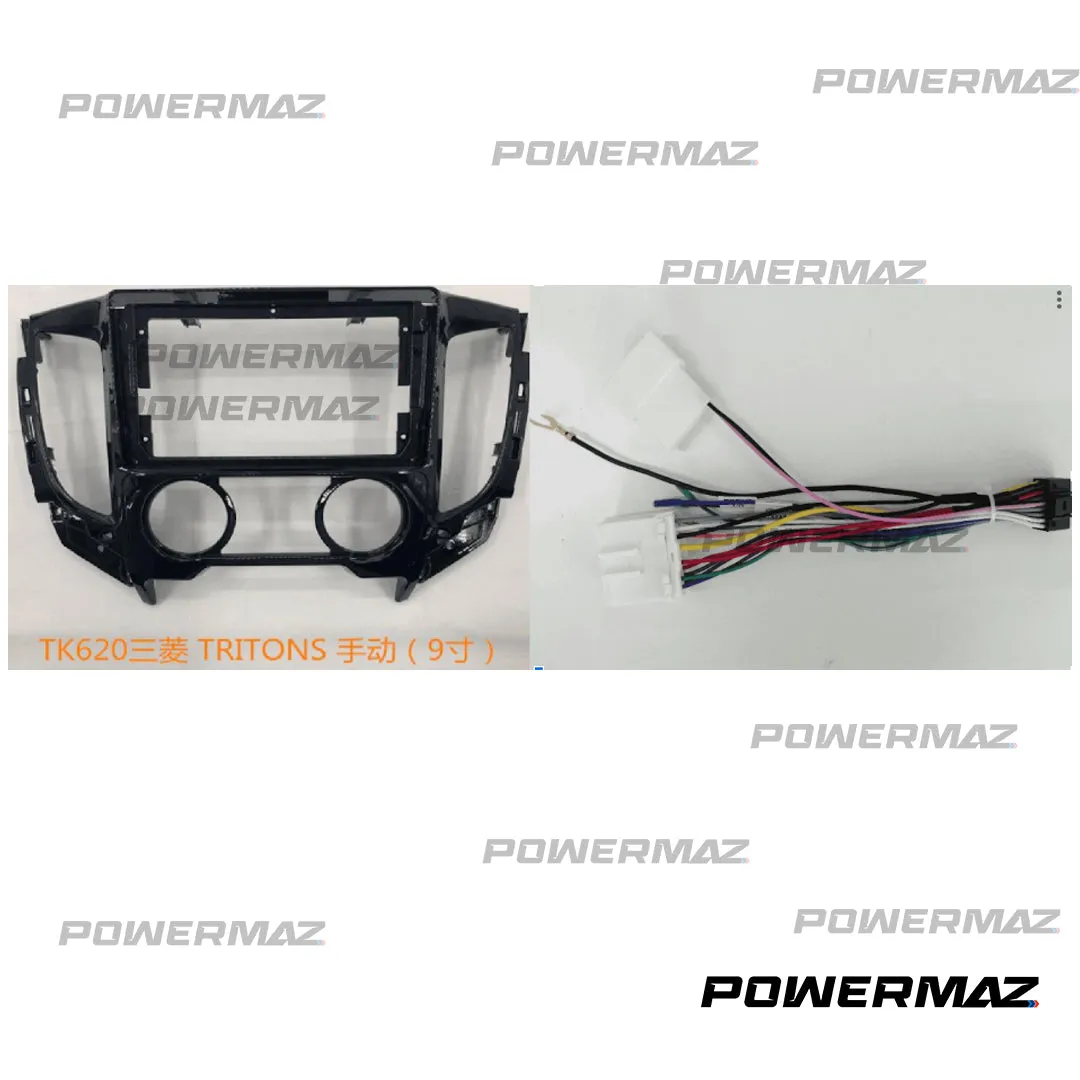 Dash Kit de 9 Pulgadas Mitsubishi l200 2015 - 2019 MANUAL
