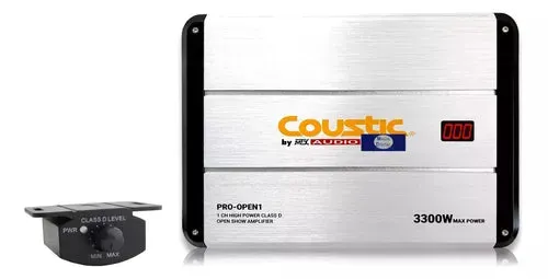 AMPLIFICADOR 2600 WATTS 4 CANALES COUSTIC