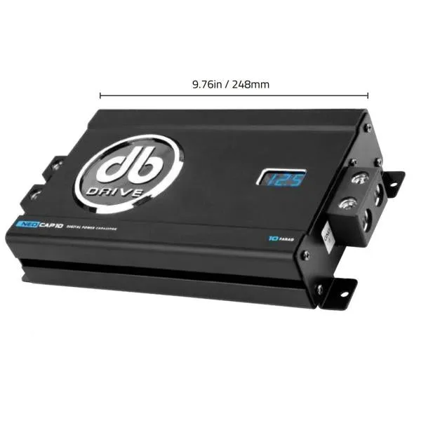 Capacitor DB Drive de 12-24 volt 10 Faradios digital NEOCAP10
