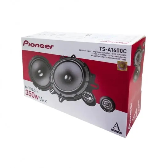 SEY DE MEDIOS PIONEER 350 WATTS 6 PULGADAS TS-A1600C