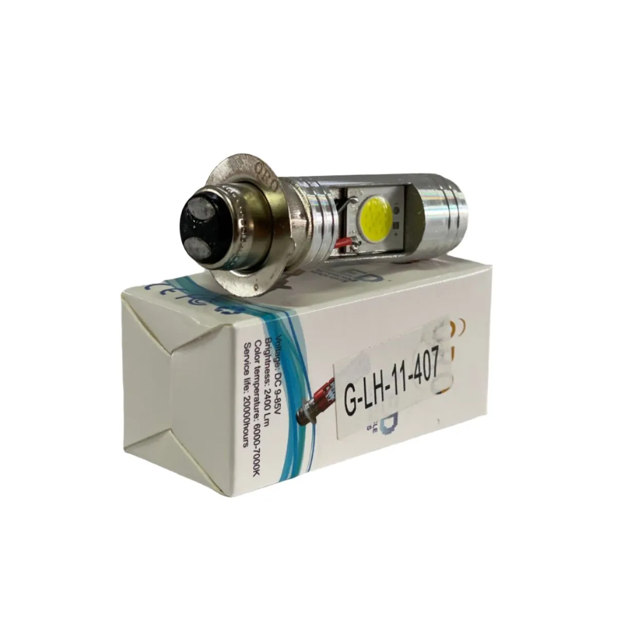 UNIDAD FOCO LED DOBLE CONTACTO PARA MOTO