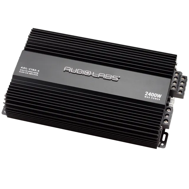 AMPLIFICADOR AUDIOLABS 2400 WATTS 4 CANALES