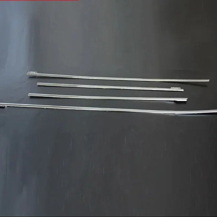 Embellecedor cromado para puerta y ventana, para Toyota Hilux Revo 2016 - 2022