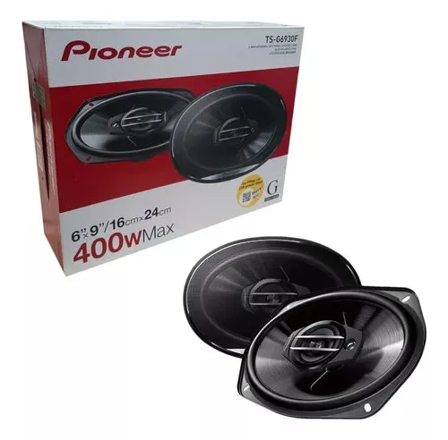 PAR DE BOCINAS 6X9 PIONEER 400 WATTS / TS-G6930F