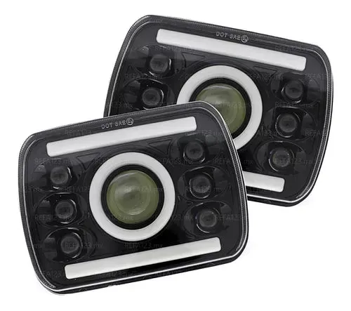 SILVINES LED ESTILO LUPA 7X5 PULGADAS PARA PICK UP Y 22R