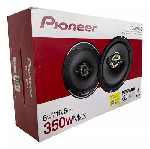 PAR DE BOCINAS PIONEER 350 WATTS 6 PULGADAS TS-A1688S