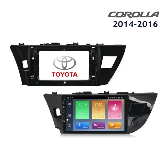Dash Kit 10 Pulgadas Toyota Corolla 2014-2016