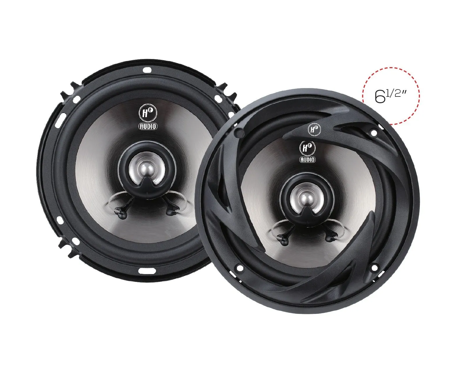 BOCINAS HF AUDIO 220 WATTS 6 PULGADAS