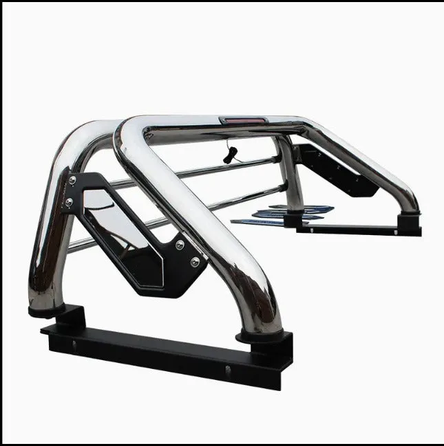 ROLL BAR CROMADO A10