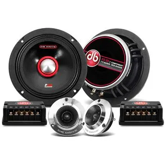 Set de Medios Rangos Open Show DB Drive P3 6K 250 Watts 6.5 Pulgadas PRO Audio Series