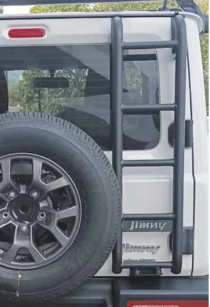 Escalera Trasera Negra Para Suzuki Jimny