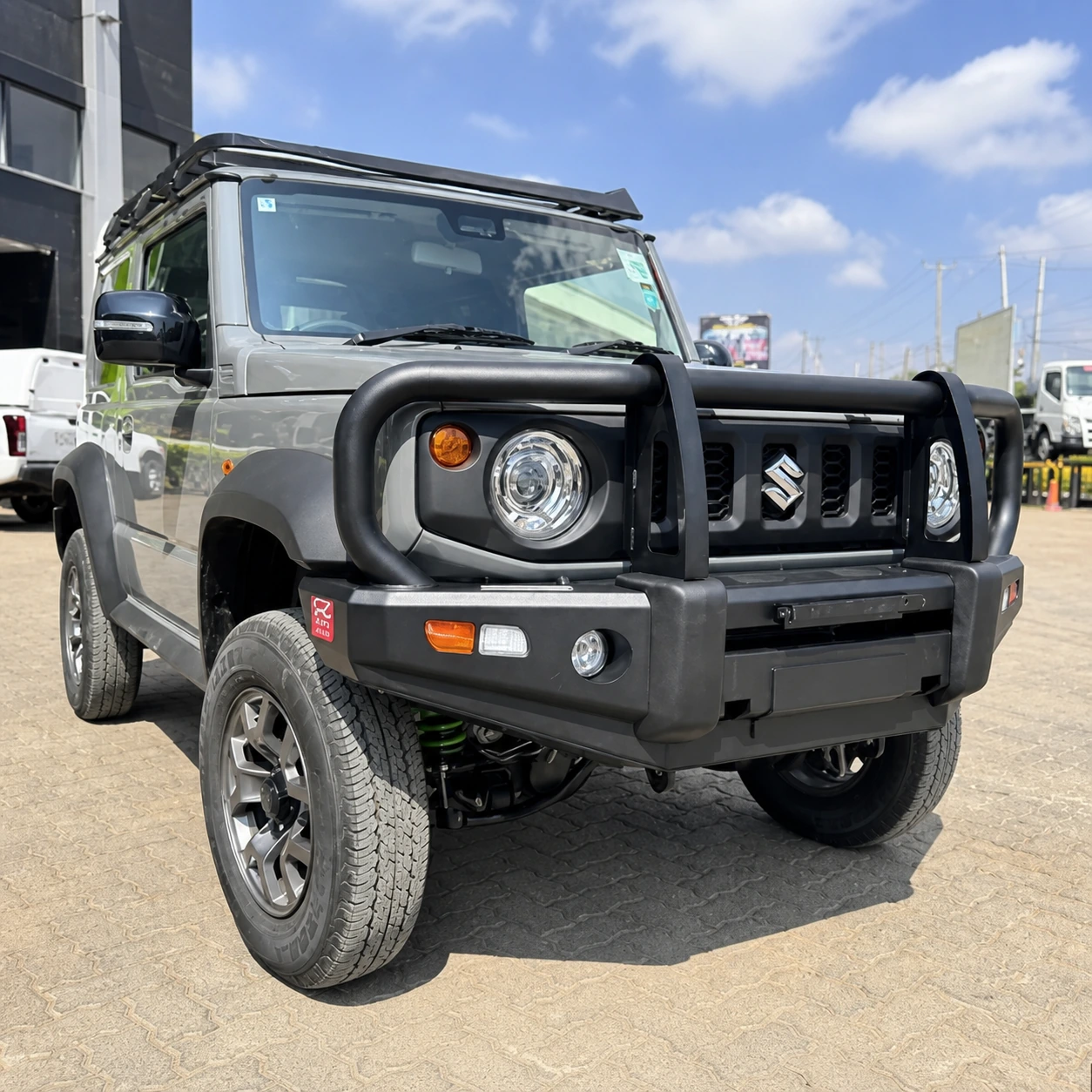 Bumper Con Defensa Delantera Off-Road Jimny